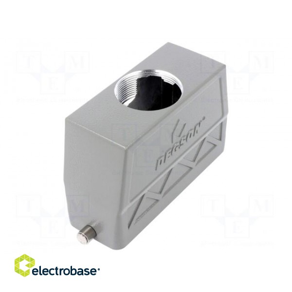 Enclosure: for HDC connectors | size D24B | for cable | for latch paveikslėlis 1