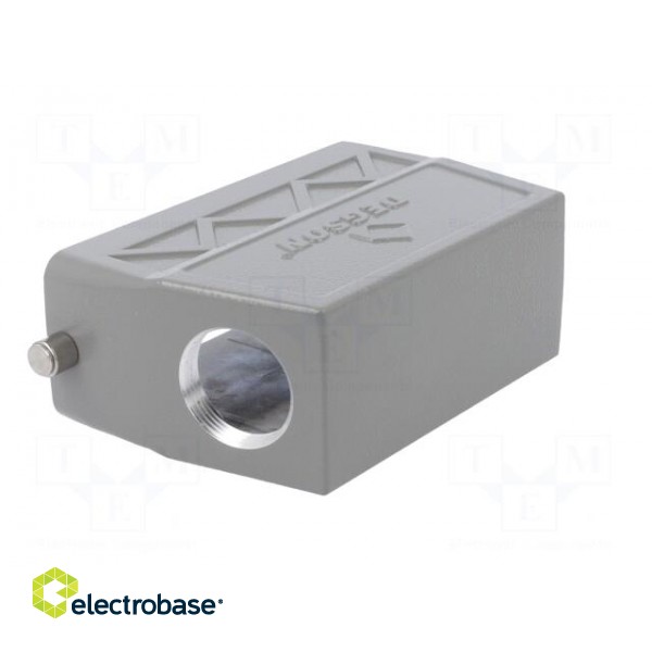 Enclosure: for HDC connectors | size D24B | for cable | for latch image 4