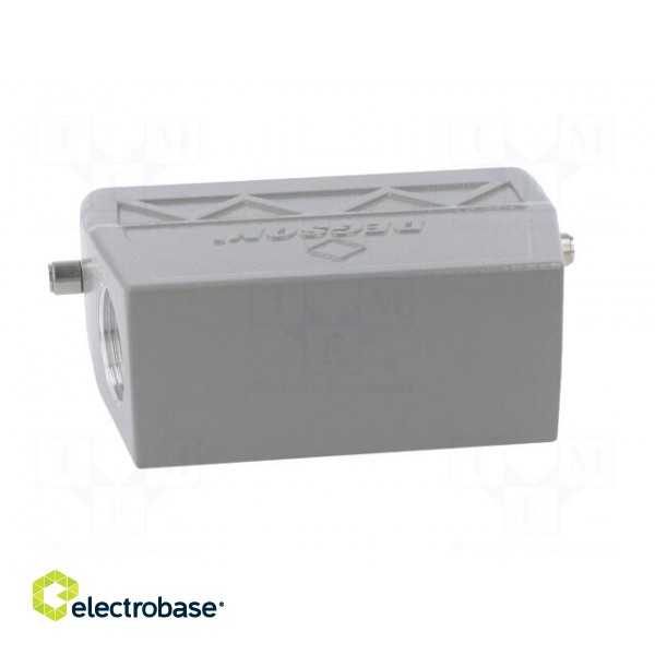 Enclosure: for HDC connectors | size D24B | for cable | for latch image 5