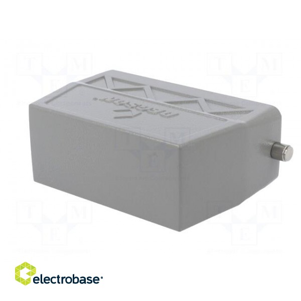 Enclosure: for HDC connectors | size D24B | for cable | for latch image 6