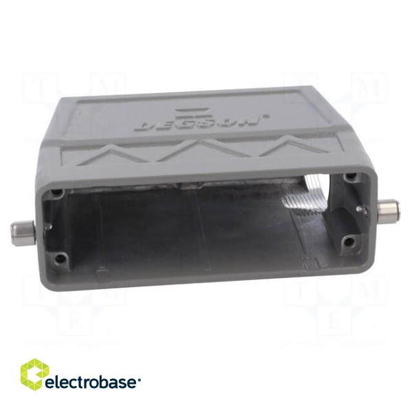 Enclosure: for HDC connectors | size D24B | for cable | for latch image 9