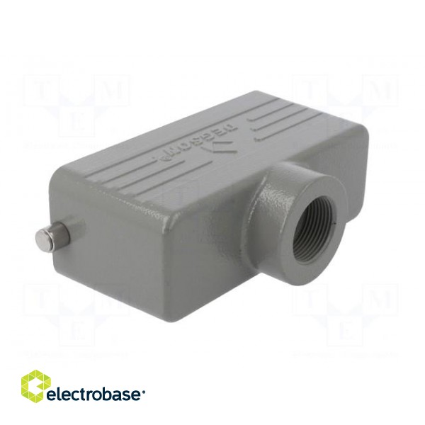 Enclosure: for HDC connectors | size D24B | for cable | for latch фото 4