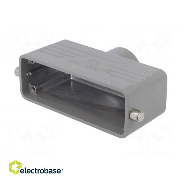 Enclosure: for HDC connectors | size D24B | for cable | for latch фото 2