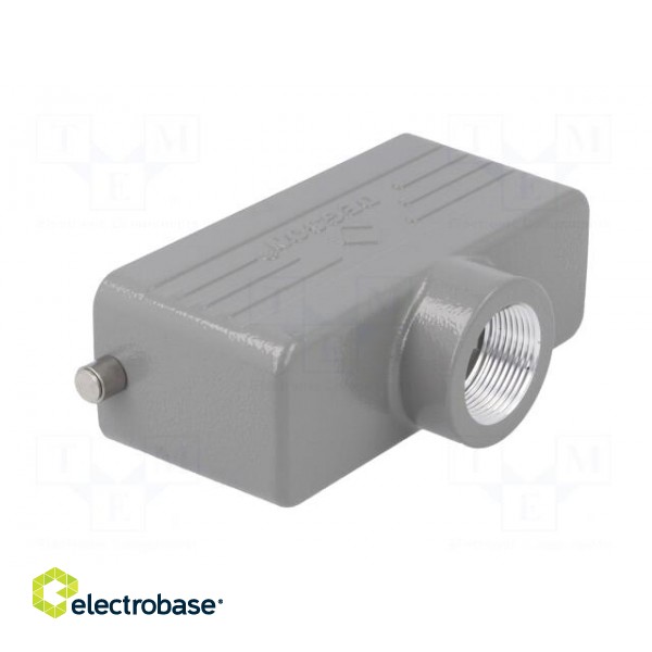 Enclosure: for HDC connectors | size D24B | for cable | for latch image 4