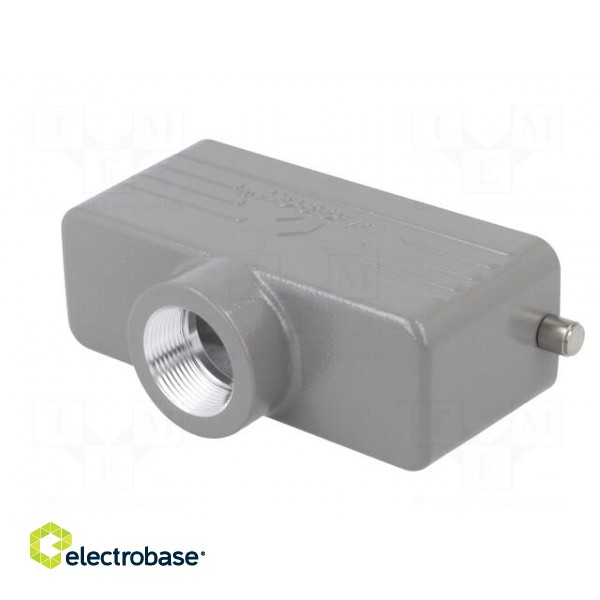 Enclosure: for HDC connectors | size D24B | for cable | for latch image 6