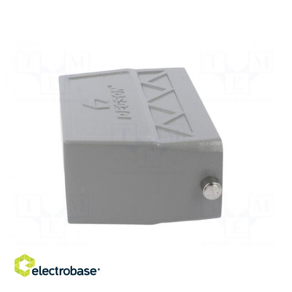 Enclosure: for HDC connectors | size D24B | for cable | for latch image 7