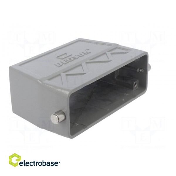 Enclosure: for HDC connectors | size D24B | for cable | for latch image 8