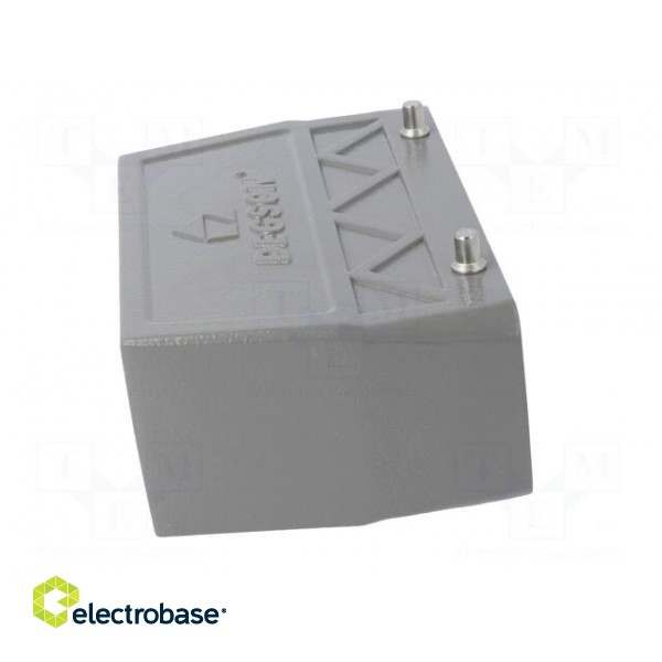 Enclosure: for HDC connectors | size D24B | for cable | straight image 7