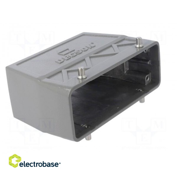 Enclosure: for HDC connectors | size D24B | for cable | straight image 8