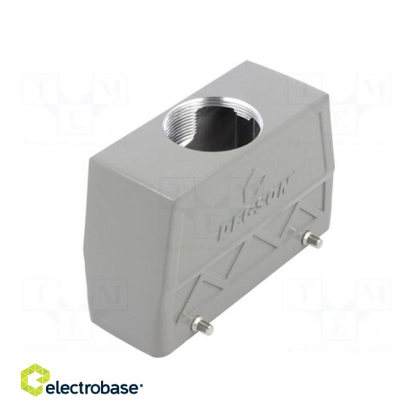 Enclosure: for HDC connectors | size D24B | for cable | straight image 1