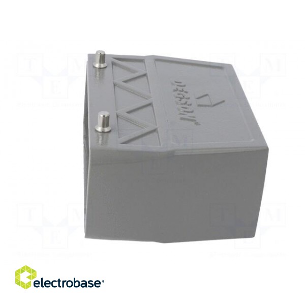 Enclosure: for HDC connectors | size D24B | for cable | straight image 3