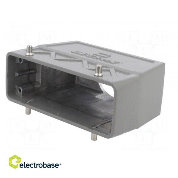 Enclosure: for HDC connectors | size D24B | for cable | straight paveikslėlis 2