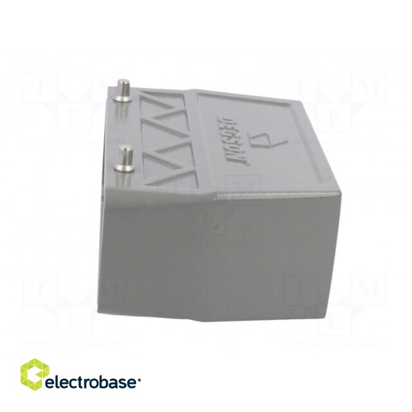 Enclosure: for HDC connectors | size D24B | for cable | straight paveikslėlis 3