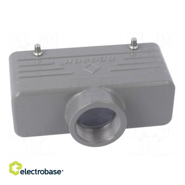 Enclosure: for HDC connectors | size D24B | for cable | straight paveikslėlis 8