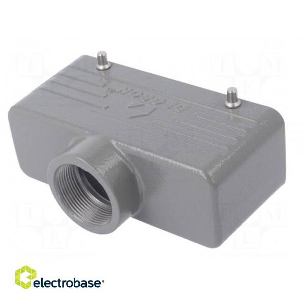 Enclosure: for HDC connectors | size D24B | for cable | straight image 9