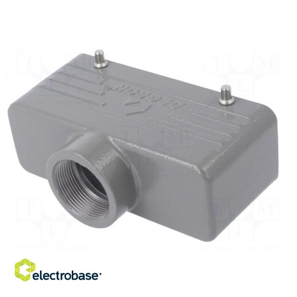 Enclosure: for HDC connectors | size D24B | for cable | straight image 6