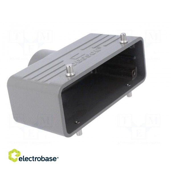 Enclosure: for HDC connectors | size D24B | for cable | straight image 8