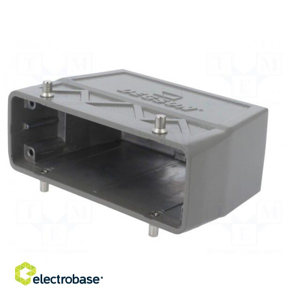 Enclosure: for HDC connectors | size D24B | for cable | straight image 2