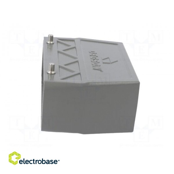 Enclosure: for HDC connectors | size D24B | for cable | straight image 3
