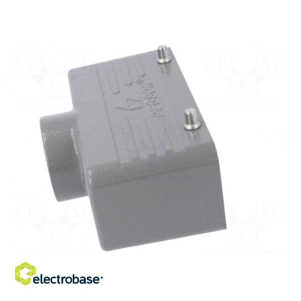 Enclosure: for HDC connectors | size D24B | for cable | straight image 4