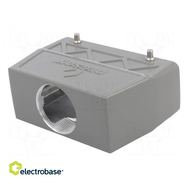 Enclosure: for HDC connectors | size D24B | for cable | straight image 7