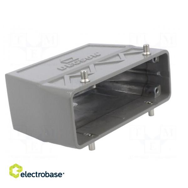 Enclosure: for HDC connectors | size D24B | for cable | straight image 8