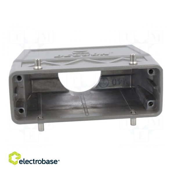 Enclosure: for HDC connectors | size D24B | for cable | straight image 9