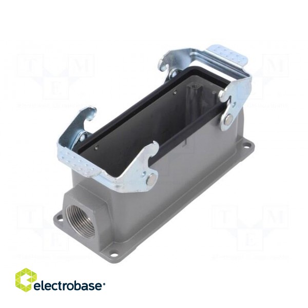 Enclosure: for HDC connectors | size D24B | for double latch | M25 фото 1