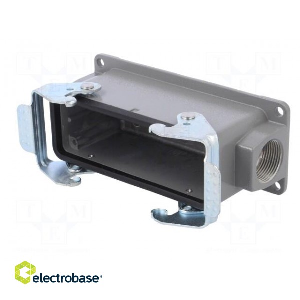 Enclosure: for HDC connectors | size D24B | for double latch | M25 фото 2