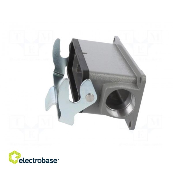 Enclosure: for HDC connectors | size D24B | with latch | angled image 3
