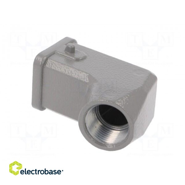 Enclosure: for HDC connectors | size D3A | for cable | for latch фото 4