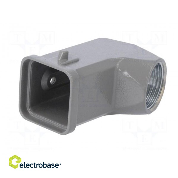 Enclosure: for HDC connectors | size D3A | for cable | for latch фото 2