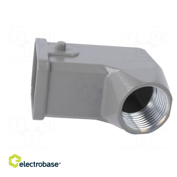 Enclosure: for HDC connectors | size D3A | for cable | for latch фото 3