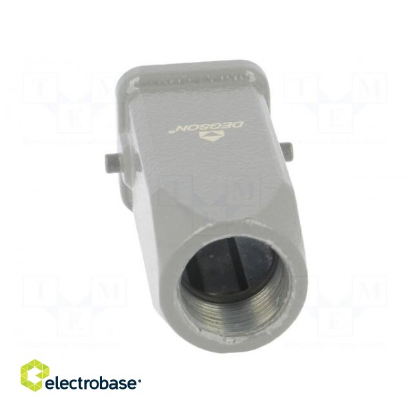 Enclosure: for HDC connectors | size D3A | for cable | for latch фото 5