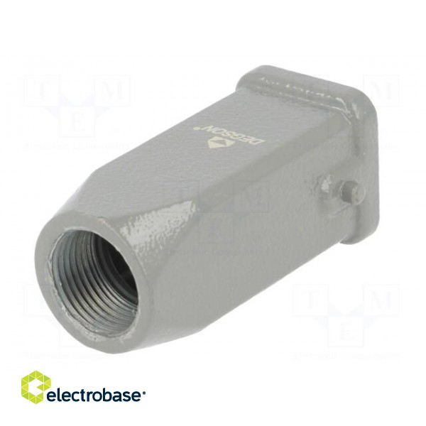 Enclosure: for HDC connectors | size D3A | for cable | for latch фото 6