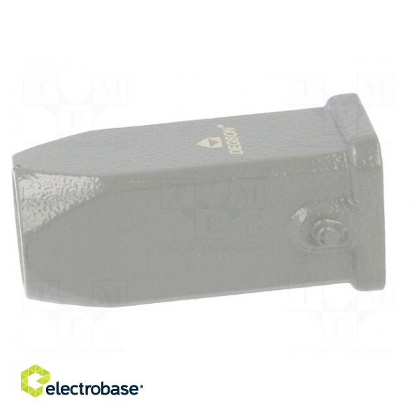 Enclosure: for HDC connectors | size D3A | for cable | for latch image 7