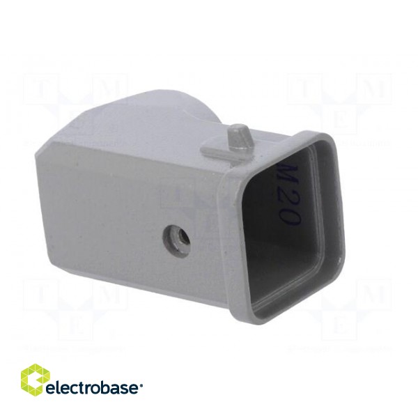 Enclosure: for HDC connectors | size D3A | for cable | for latch фото 8