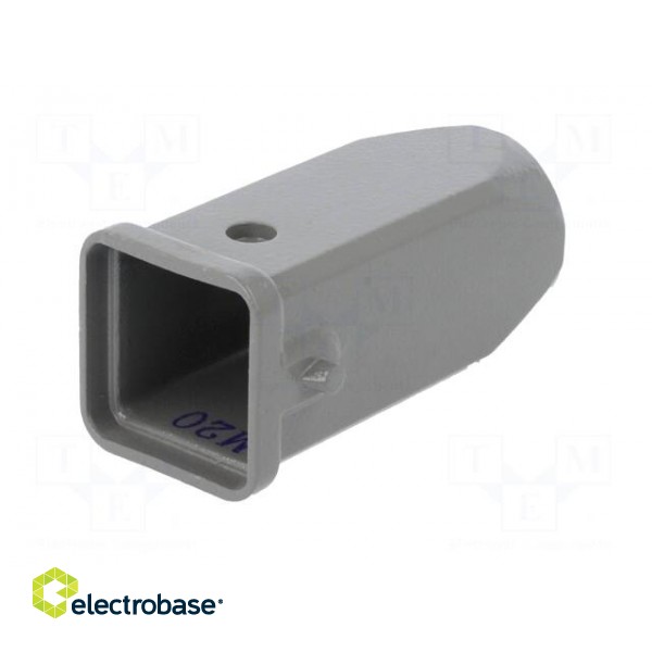 Enclosure: for HDC connectors | size D3A | for cable | for latch paveikslėlis 2
