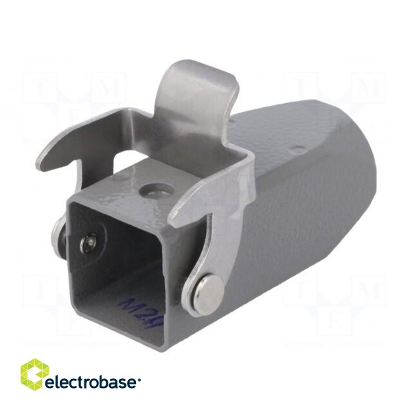 Enclosure: for HDC connectors | size D3A | for cable | with latch image 1
