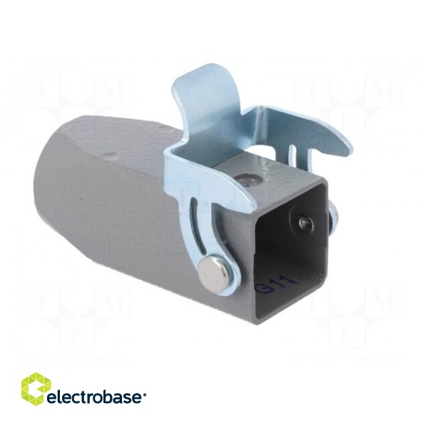 Enclosure: for HDC connectors | size D3A | for cable | with latch paveikslėlis 8