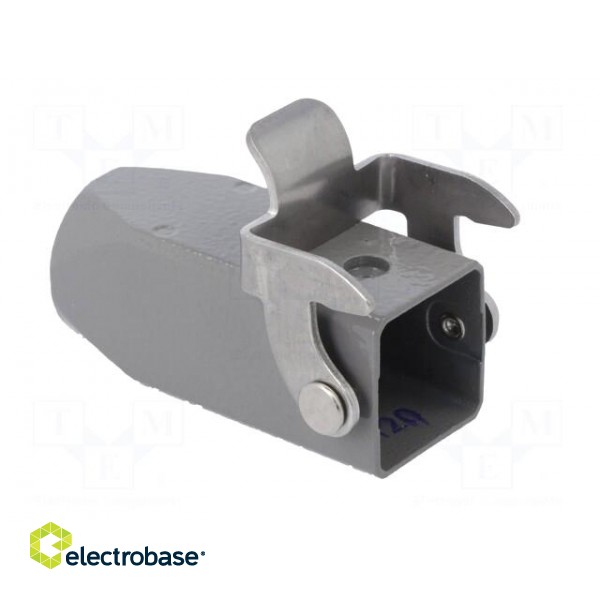 Enclosure: for HDC connectors | size D3A | for cable | with latch фото 8