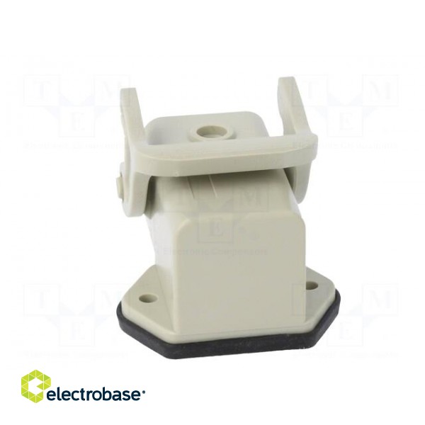 Enclosure: for HDC connectors | size D3A | with latch | angled | IP65 image 5