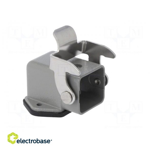 Enclosure: for HDC connectors | size D3A | with latch | angled | IP65 image 8