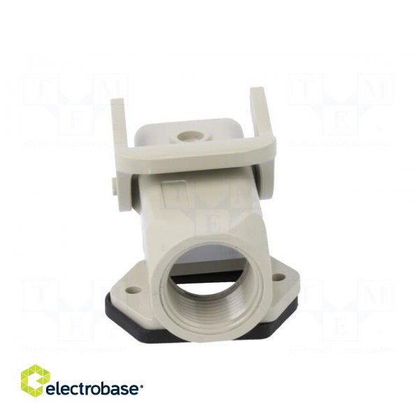 Enclosure: for HDC connectors | size D3A | with latch | straight image 5