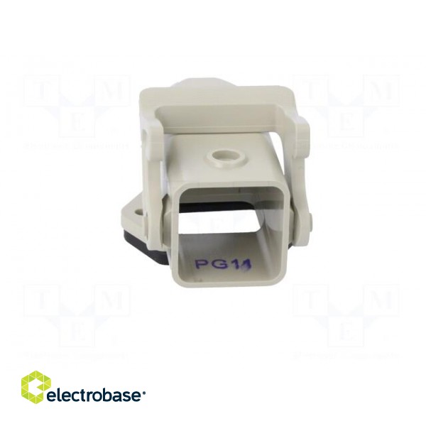 Enclosure: for HDC connectors | size D3A | with latch | straight image 9