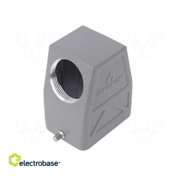 Enclosure: for HDC connectors | size D6B | for cable | for latch paveikslėlis 1