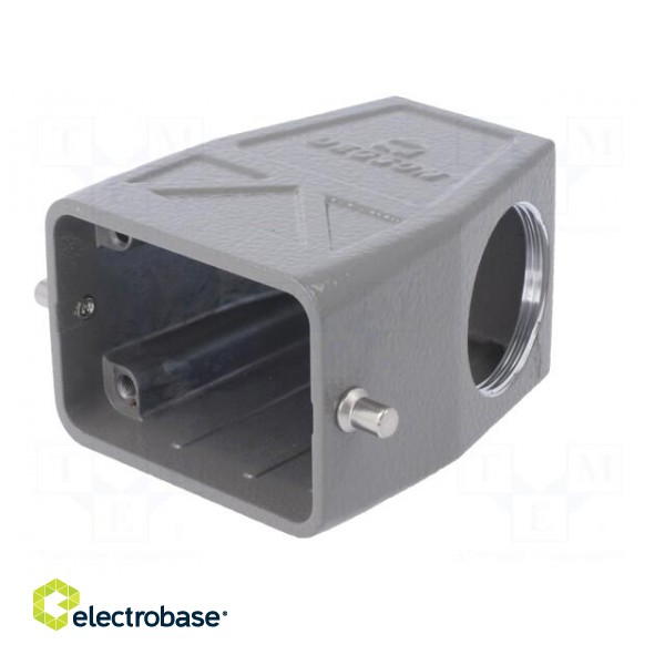 Enclosure: for HDC connectors | size D6B | for cable | for latch paveikslėlis 2