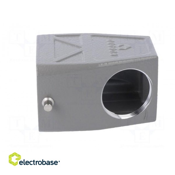 Enclosure: for HDC connectors | size D6B | for cable | for latch paveikslėlis 3