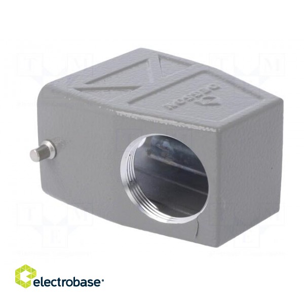 Enclosure: for HDC connectors | size D6B | for cable | for latch paveikslėlis 4