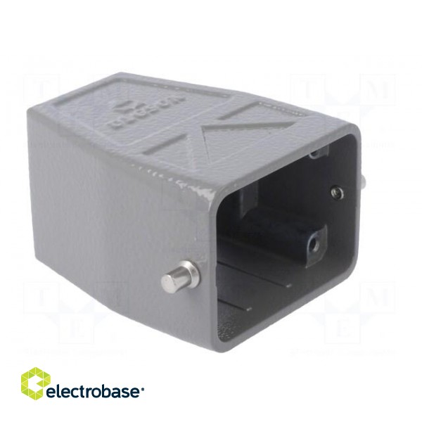 Enclosure: for HDC connectors | size D6B | for cable | for latch paveikslėlis 8